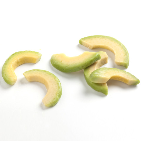 切片冷冻牛油果